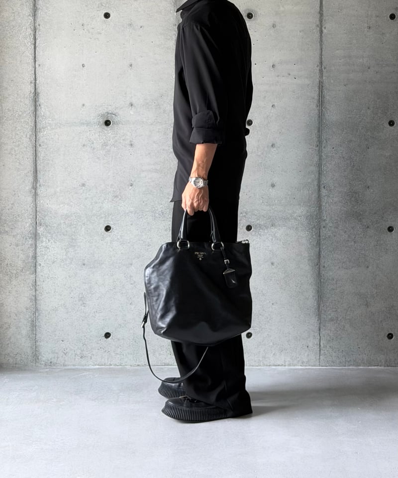 PRADA ソフトカーフレザー2wayバッグ | SONTÉ STUDIO
