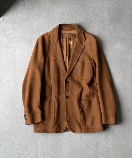 PRADA Leather Tailored Jacket / Made in Italy