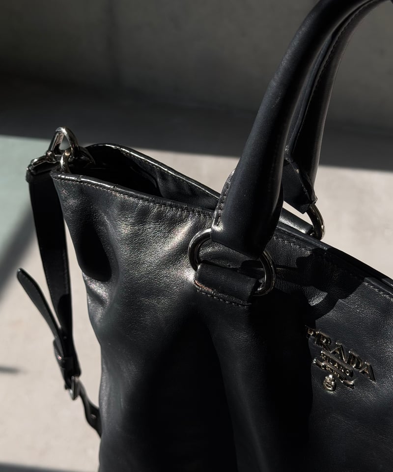 PRADA ソフトカーフレザー2wayバッグ | SONTÉ STUDIO