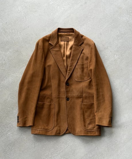 PRADA Leather Tailored Jacket / Made in Italy