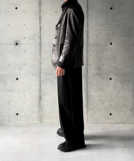 PRADA vintage leather jacket / unisex