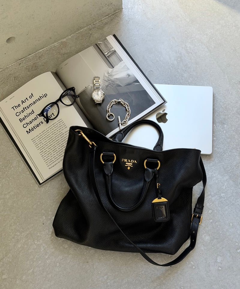 PRADA ヴィッテロダノイ 2wayレザートート | SONTÉ STUDIO