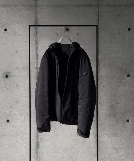 PRADA / Hooded Nylon Jacket