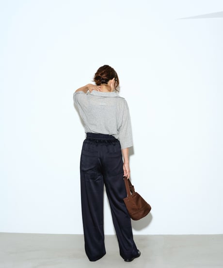 Sheer Sleeve Polo Top