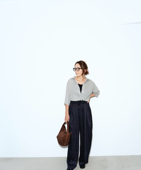 Sheer Sleeve Polo Top