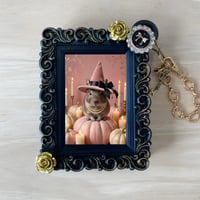デグーバッグチャーム ハロウィン限定 ブラック額縁