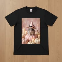 サファイアハムスター半袖Tシャツ ハロウィン限定 ブラック 男女兼用