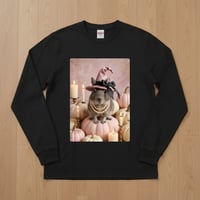 デグー長袖Tシャツ ハロウィン限定 ブラック 男女兼用