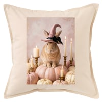 うさぎ（フレミッシュジャイアント）クッション 45cm ハロウィン限定アート