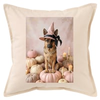 犬（ジャーマンシェパード）クッション 45cm ハロウィン限定アート
