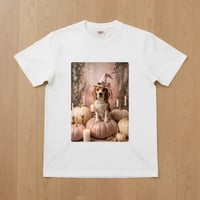 犬（ビーグル）半袖Tシャツ ハロウィン限定 ホワイト 男女兼用
