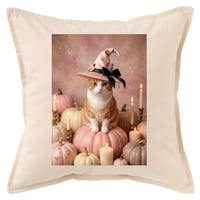 猫（マンチカン）クッション 45cm ハロウィン限定アート