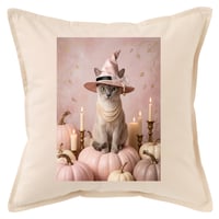 猫（バーミーズ）クッション 45cm ハロウィン限定アート