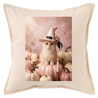 猫（マンチカン）クッション 45cm ハロウィン限定アート