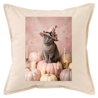 猫（ブリティッシュショートヘア）クッション 45cm ハロウィン限定アート