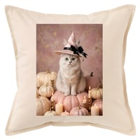 猫（チンチラペルシャ）クッション 45cm ハロウィン限定アート