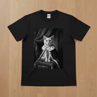 セルカークレックス半袖Tシャツ ルネサンス風モノクロ ブラック 男女兼用