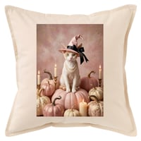 猫（デボンレックス）クッション 45cm ハロウィン限定アート