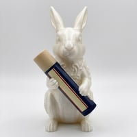 ブリタニアプチのリップケース 3Dプリント シルクホワイト キーホルダー