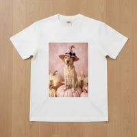 犬（ラブラドールレトリバー）半袖Tシャツ ハロウィン限定 ホワイト 男女兼用