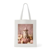 猫（マンチカン）トートバッグ ハロウィン限定 キャンバス地