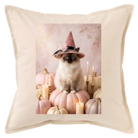 猫（ヒマラヤン）クッション 45cm ハロウィン限定アート