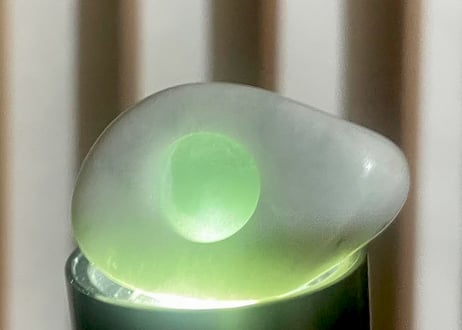 糸魚川翡翠　石笛　24.6g / Itoigawa Jadeite IWABUE