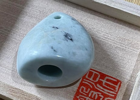 糸魚川翡翠　石笛　24.6g / Itoigawa Jadeite IWABUE