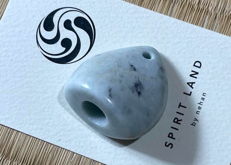 糸魚川翡翠　石笛　24.6g / Itoigawa Jadeite IWABUE