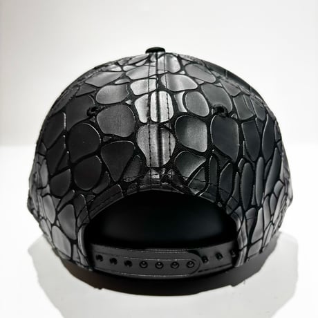 USA買付 NEW ERA 9FORTY A-FRAME Los Angeles Dodgers Crocodile Pattern Black CAP　NE-92
