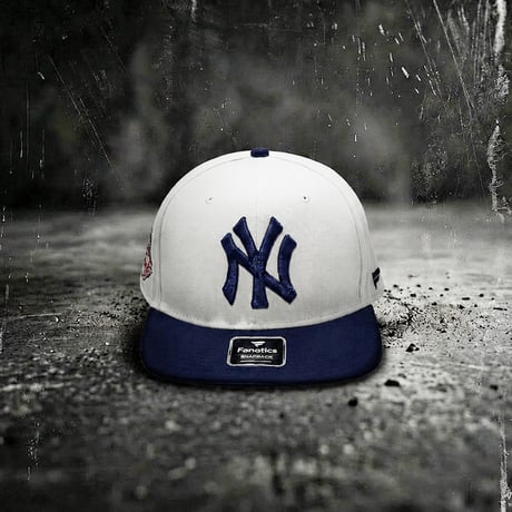 USA買付  NEW YORK YANKEES FANATICS SNAPBACK CAP – OFF WHITE / NAVY　 US-17