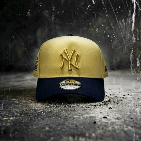USA買付 NEW ERA  NY YANKEE STADIUM 75TH ANNIVERSARY SNAPBACK CAP BEIGE / NAVY  NE-103