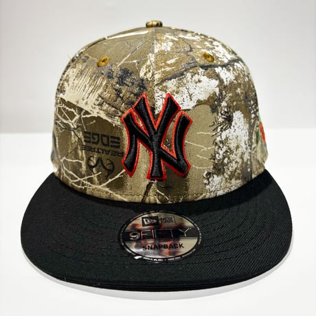 USA買付　NEW ERA 9FIFTY NEW YORK YANKEES REALTREE EDGE CAMO / BLACK　 NE-129