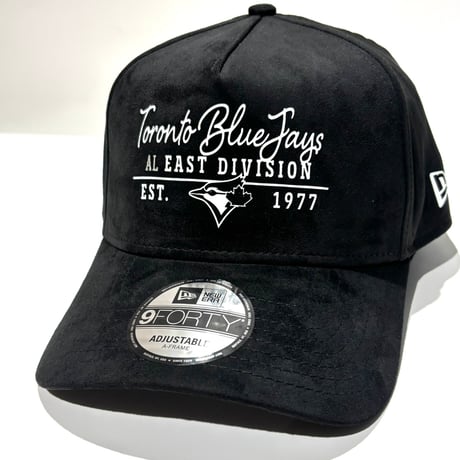 USA買付 NEW ERA 9FORTY TORONTO BLUE JAYS SUEDE LIKE CAP / BLACK NE-133