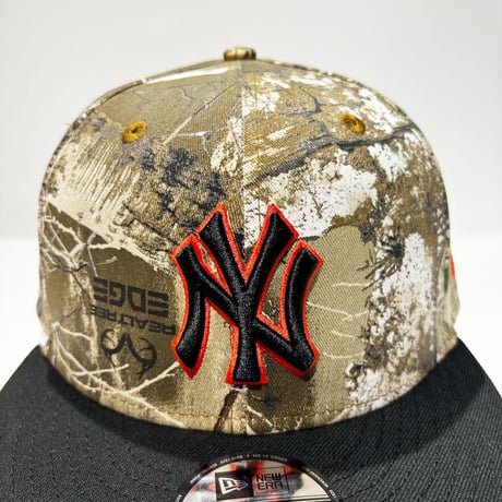 USA買付　NEW ERA 9FIFTY NEW YORK YANKEES REALTREE EDGE CAMO / BLACK　 NE-129