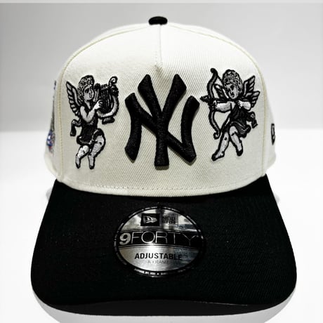 USA買付　NEW ERA 9FORTY A-FRAME NEW YORK YANKEES CHERUB SUBWAY SERIES TWO TONE SNAPBACK CAP　NE-85
