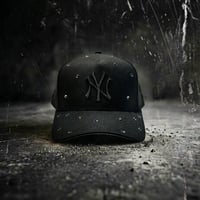 USA買付 New York Yankees Studded 9FORTY A-Frame  – Black / Black　NE-65
