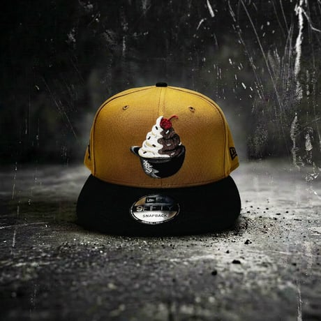 USA買付　 NEW ERA 9FIFTY CHICAGO WHITE SOX ICE CREAM SNAPBACK KHAKI / BLACK　NE-117