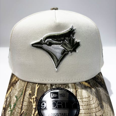USA買付　NEW ERA 9FORTY A-FRAME TORONTO BLUE JAYS REALTREE CAMO / CREAM　 NE-124