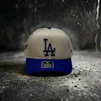 USA買付  Los Angeles Dodgers Fanatics Cooperstown Collection  – Khaki / Royal　 US-22