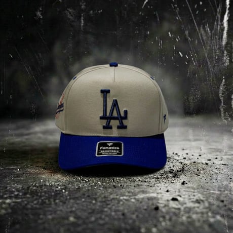 USA買付  Los Angeles Dodgers Fanatics Cooperstown Collection  – Khaki / Royal　 US-22