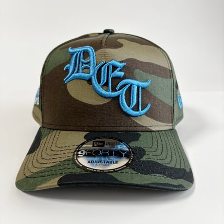 USA買付　NEW ERA 9FORTY Detroit Lions Camo Adjustable Cap – Woodland Camo　NE-40