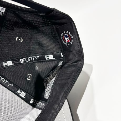 USA買付 New York Yankees Studded 9FORTY A-Frame  – Black / Black　NE-65
