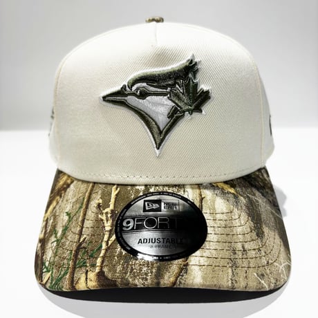USA買付　NEW ERA 9FORTY A-FRAME TORONTO BLUE JAYS REALTREE CAMO / CREAM　 NE-124