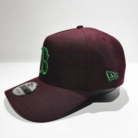 USA買付　EW ERA Boston Red Sox 9FORTY A-Frame Fenway Park Cap – Burgundy / Green NE-82