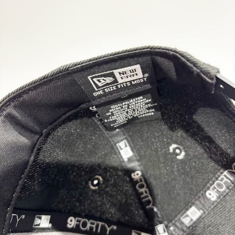 USA買付 New York Yankees Studded 9FORTY A-Frame  – Black / Black　NE-65