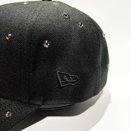 USA買付 New York Yankees Studded 9FORTY A-Frame  – Black / Black　NE-65