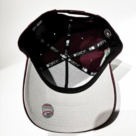 USA買付　NEW ERA Los Angeles Dodgers 9FORTY A-Frame World Series Champions Cap – Burgundy / Green NE-81