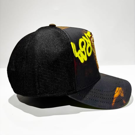 USA買付　GOORIN BROS. WOLF PORTRAIT GRAPHIC TRUCKER CAP BLACK　 US-38