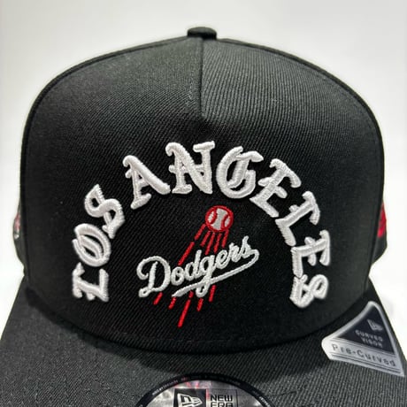 USA買付 New Era Los Angeles Dodgers Skull Black Prime Edition 9FIFTY A-Frame Snapback Hat　　 NE-57
